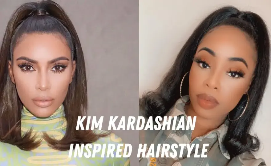 Kim Kardashian vintage hair - jak uzyskać styl lat 90.